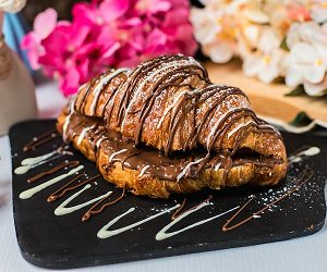 Napolitana de chocolate